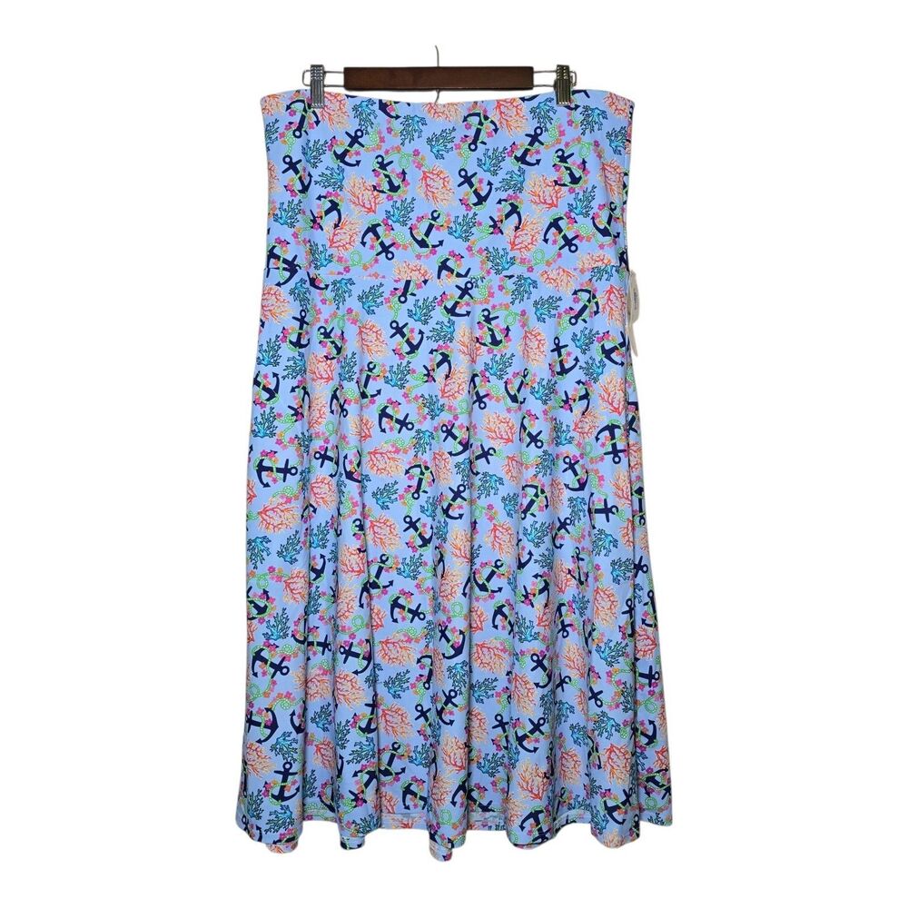 NWT Southwind Laguna Dress XXL Strapless Anchors Resort Beach Wear  Made in USA